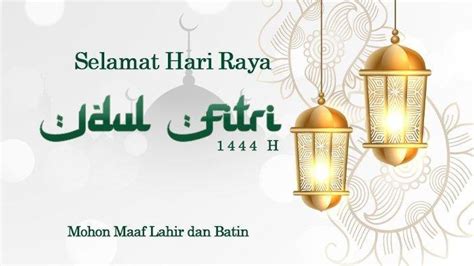 20 Gambar Ucapan Selamat Hari Raya Idul Fitri 2023, Tinggal Download ...