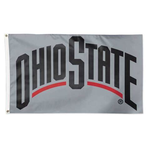 Ohio State Buckeyes Black Ohio State 3×5 Flag – GPS Sports Gallery