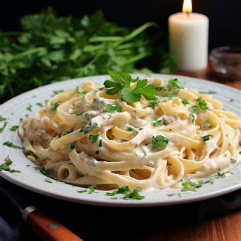 Linguine with Creamy Alfredo Sauce - Coolinarco.com