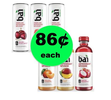 Enjoy Bai Antioxidant Drinks ONLY 86¢ Each at Publix! ~ Starts Weds/Thurs!