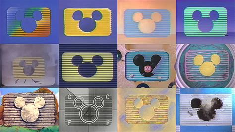 Disney Channel | Mickey Mouse bumper idents (1980s-1990s) | Compilation | HD - YouTube