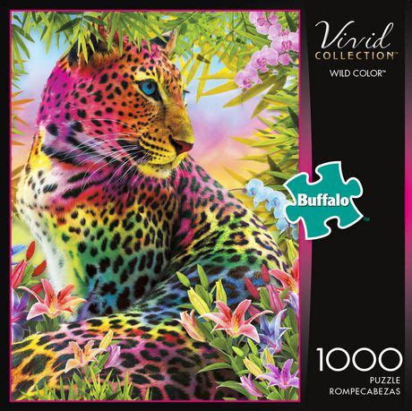 Buffalo Games Vivid Collection Wild Color 1000 Piece Jigsaw Puzzle ...