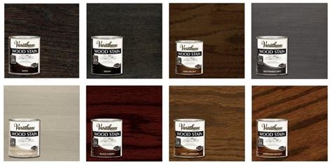 Varathane Wood Stain Colors Chart