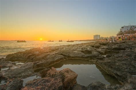 Ibiza island sunset view stock photo. Image of architecture - 72271628