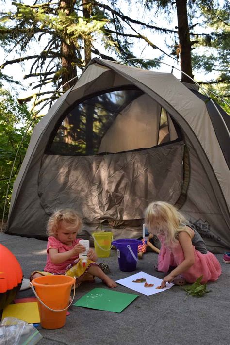 34 GORGEOUS Camping Activities For Kids: The Best Nature Art Projects