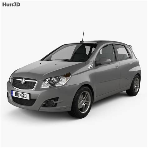 Holden Barina (TK) hatchback 2014 3D model - Vehicles on Hum3D