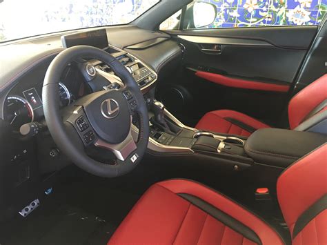 Lexus Nx F Sport White Red Interior | Awesome Home