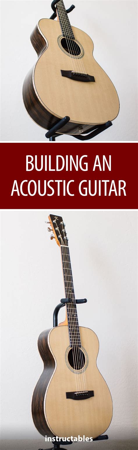 Building an Acoustic Guitar #woodworking #instrument Wood Projects Plans, Woodworking Projects ...