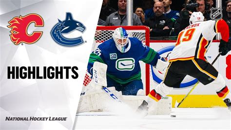 NHL Highlights | Flames @ Canucks 02/08/20 - YouTube