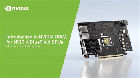 Introduction to NVIDIA DOCA Module #1: DOCA Demystified - YouTube