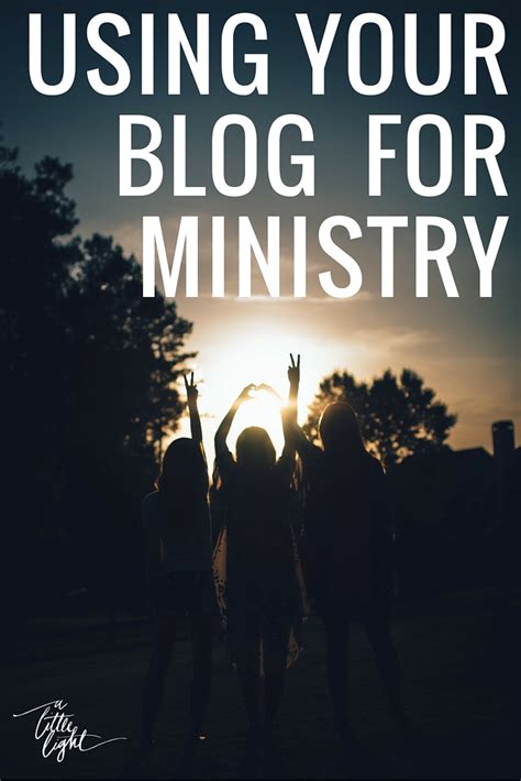 Using Your Blog For Ministry (Collaborative Interview) - A Little Light