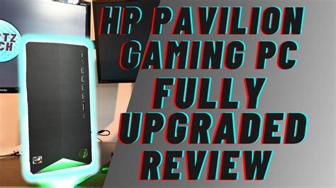 HP Pavilion Gaming PC Fully Upgraded Review TG01-0023W - YouTube