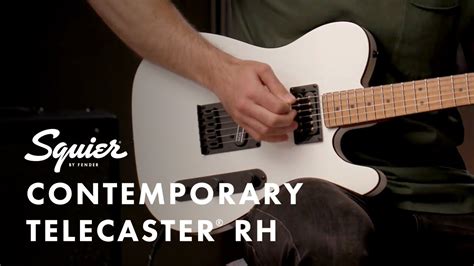 Exploring The Squier Contemporary Telecaster RH | Fender - YouTube