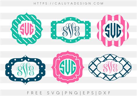 Monogram Svg Frames - 1271+ Best Free SVG File - Free SGV Kitchen