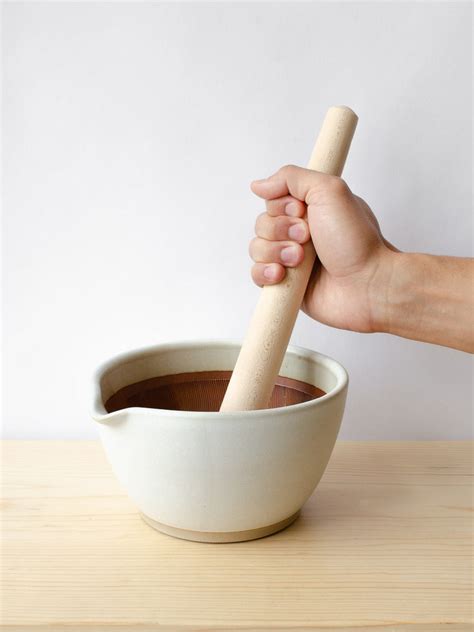 Suribachi Japanese Mortar & Pestle – TENZO