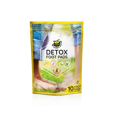 Groovy Bee® Detox Foot Pads (10 Pads/Box) – Health Ranger Store