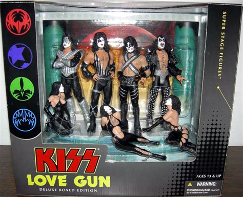 Kiss Love Gun Deluxe Boxed Edition Figures McFarlane Toys