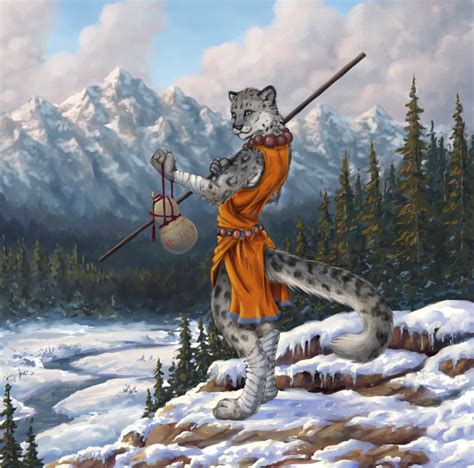 Tabaxi Monk by Choedan-Kal on DeviantArt