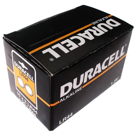 20x Duracell LR44 1.5V Alkaline Button cell Batteries LR 44 A76 AG13 ...