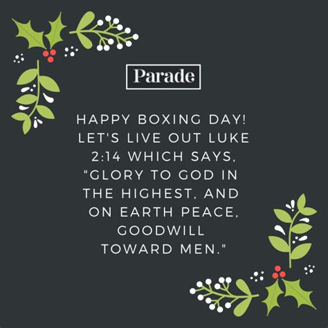 50 Happy Boxing Day Greetings and Wishes (2024) - Parade