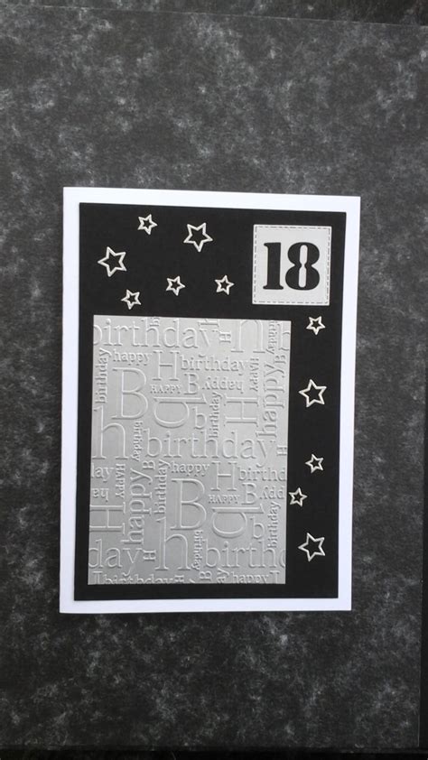 18th birthday card for male | Verjaardagskaarten