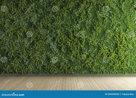 Wall of Green Moss in the Living Room in Modern Interior. Stock Photo - Image of reindeer ...