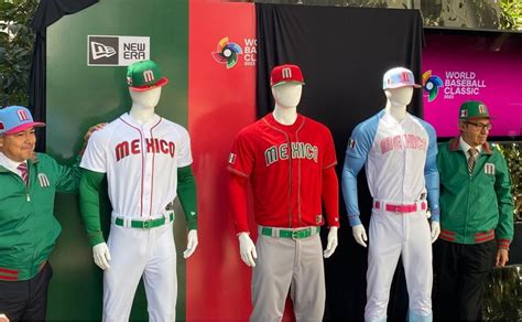 Presentan uniformes de la Selección Mexicana de Beisbol