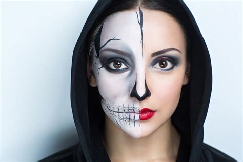 ☀ How to apply scary halloween makeup | ann's blog