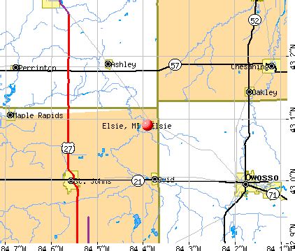 Elsie, Michigan (MI 48831) profile: population, maps, real estate, averages, homes, statistics ...