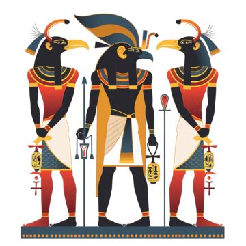 Ancient Egypt Gods Travel And Religion Symbols, Egypt, Ancient, Icons PNG Transparent Image and ...