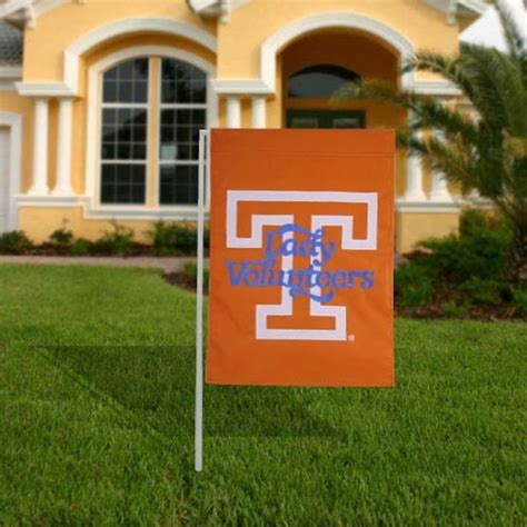 Tennessee Volunteers Tennessee Orange Lady Vols Applique Garden Flag ...