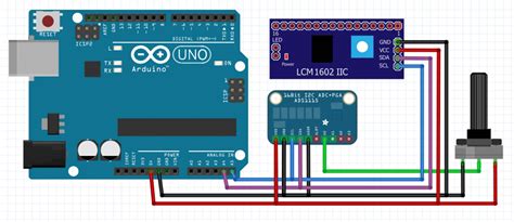 Arduino I2C ADS1115 I2C LCD - HETPRO/TUTORIALES