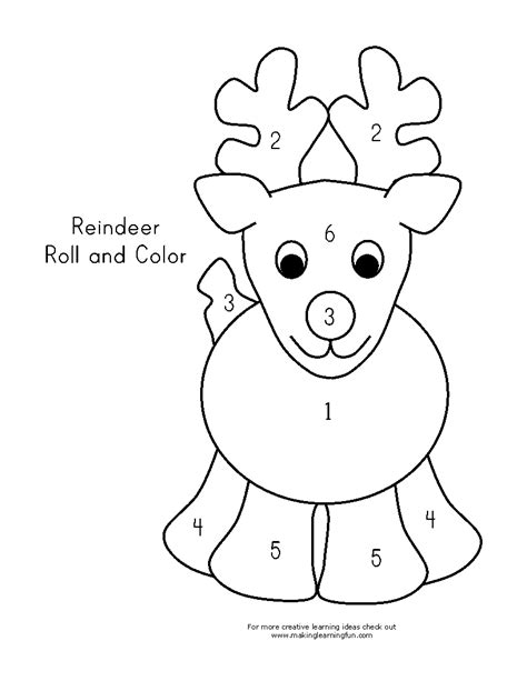 Reindeer Antlers Coloring Page Word / click-here-printable-pdf-reindeer-antlers-478596 ...