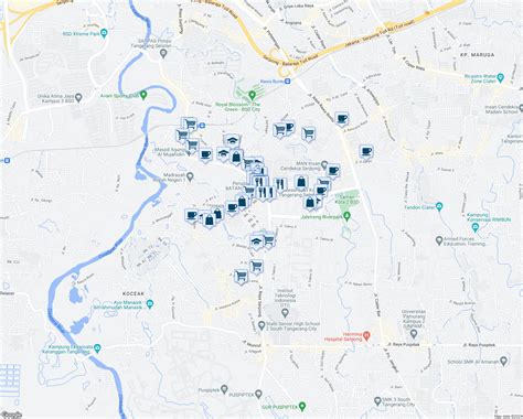 Jalan Utama Komplek Batan Indah, Kota Tangerang Selatan Banten - Walk Score