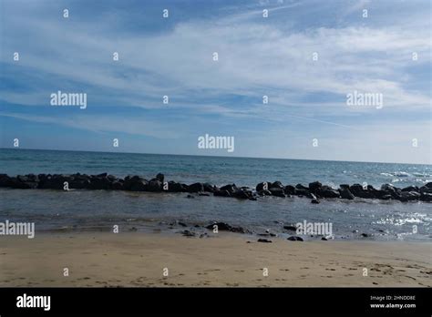 Beach of Gran Canaria in Meloneras, beach near lighthouse Stock Photo ...