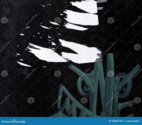 Graffiti Markings on Cement Wall Texture Stock Image - Image of backdrop, black: 244097521