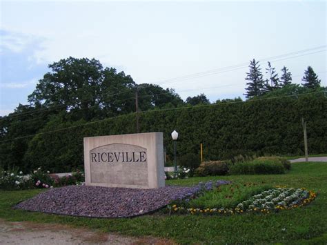 Riceville, IA : Riceville sign at trail head photo, picture, image ...