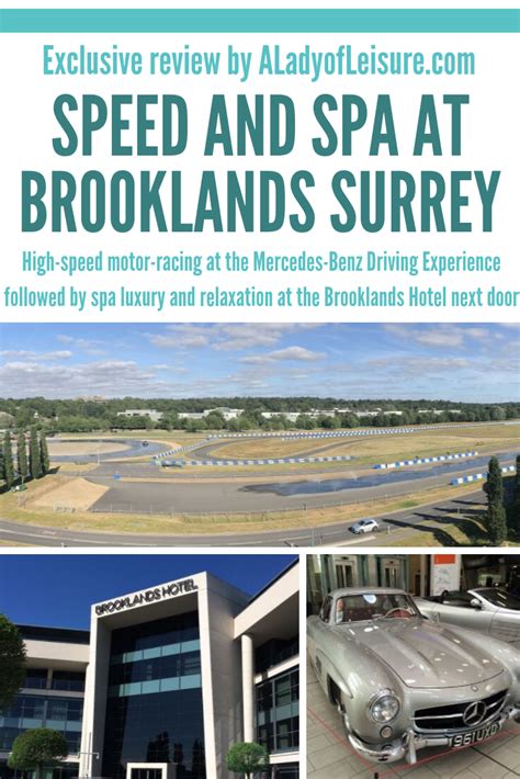 Feel the need for speed at the famous Brooklands racing circuit in ...