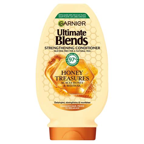 Garnier Ultimate Blends Honey Treasures Strengthening Vegan Conditioner 400ml | Shampoo and ...