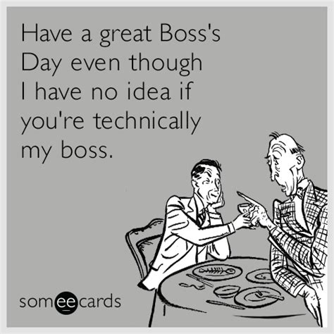 Funny Boss's Day Memes & Ecards - Someecards