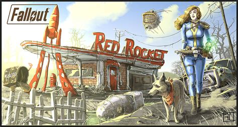 [FANART FALLOUT] RED ROCKET by FabriceLandais on DeviantArt