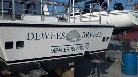 New, Smaller Ferry arrives | Dewees Island, Charleston, SC | Ferry, Small boats, Small