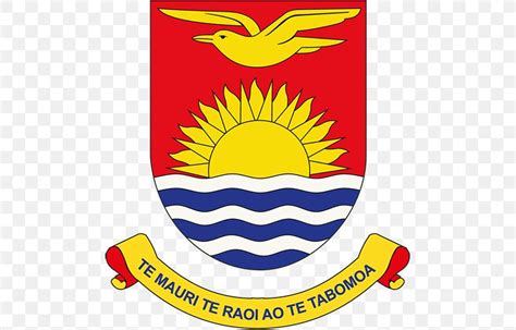 Coat Of Arms Of Kiribati Gilbert And Ellice Islands Flag Of Kiribati ...