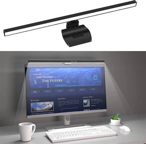 LED Lamps Stepless Dimming Eye-Care LED Desk Lamps PC Computer Monitor LED Light Bar Monitor ...