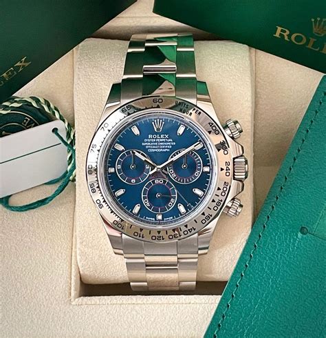 Rolex Daytona | 116509 Blue Dial Whitegold Full Set