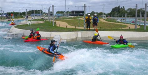 Promoting kayaking at Lee Valley - Canoe London : Canoe London