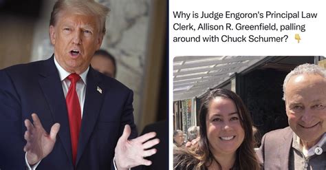 Trump goes after clerk Allison Greenfield mid-fraud trial