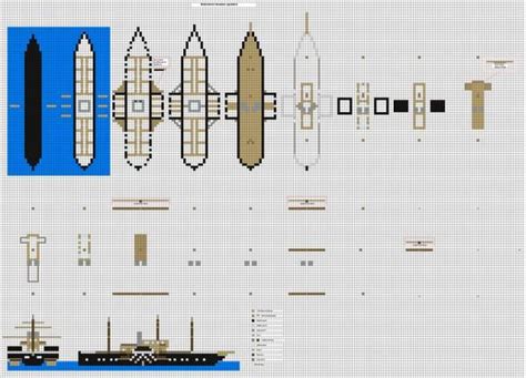 minecraft ship blueprints - Google Search | Minecraft blueprints ...