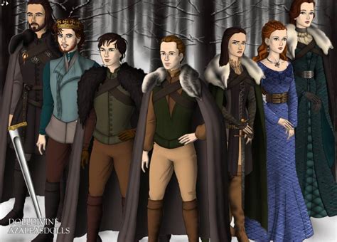 Stark Family Portrait by Dragonryder94 on DeviantArt