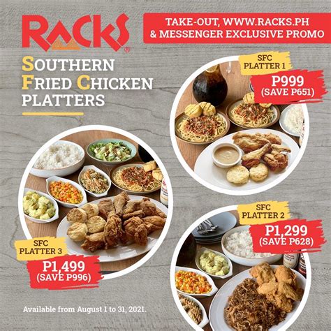 RACKS Blue Plate and Platter Promos for Aug 2021 – PROUD KURIPOT